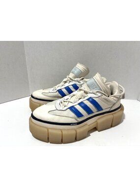 Adidas Womens Ivy Park Super Sleek Blue Striped Chunky Sneaker size 8 GZ3890